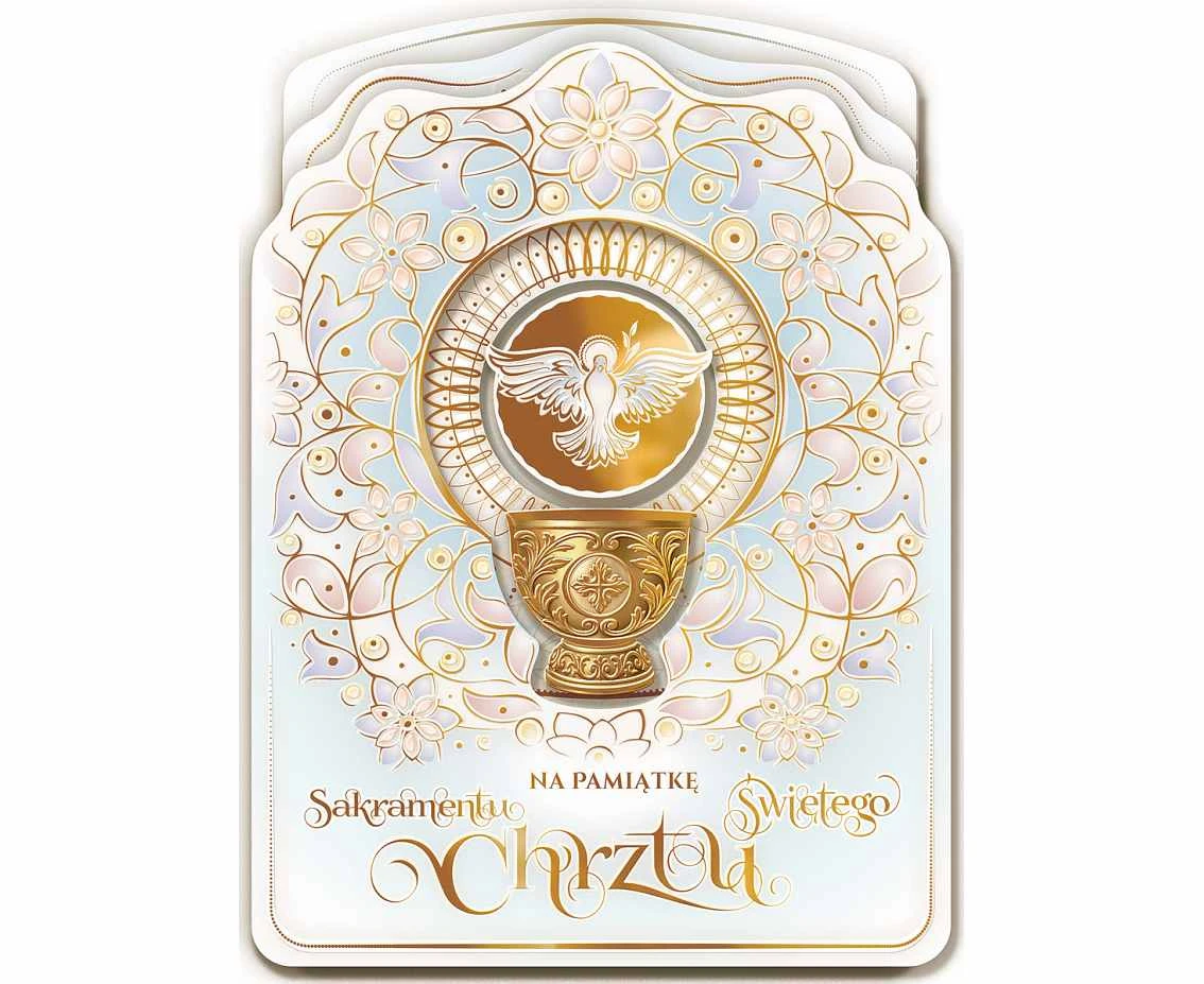 Card for Holy Baptism size XL